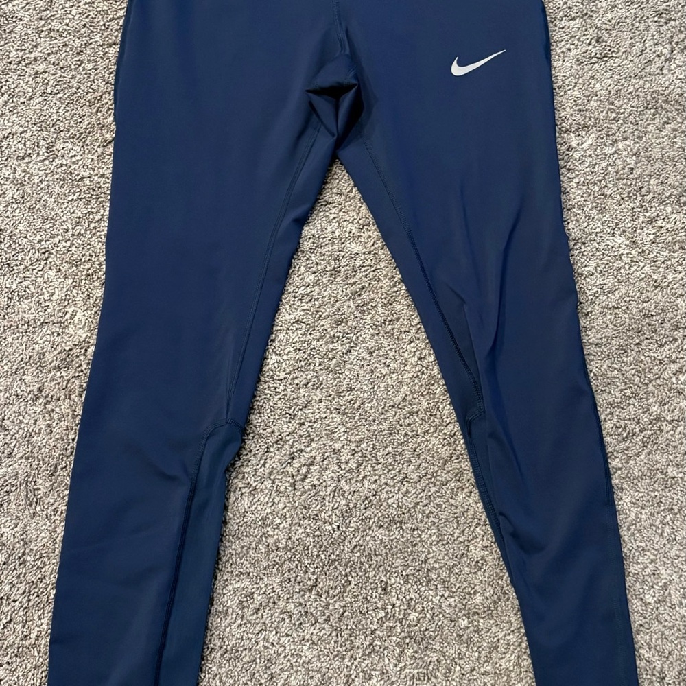 Nike Dry Fit Women's Navy Running Leggings